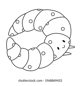 Coloring page cute bun stock illustration 1968849433 shutterstock