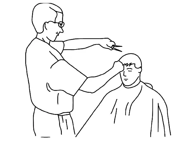 Barber Coloring Pages at GetColorings.com | Free printable colorings