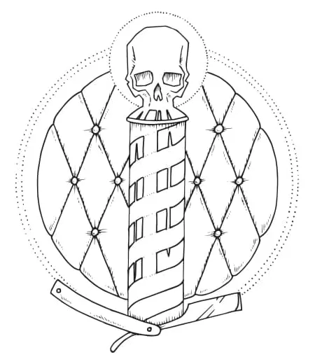 Barber pole free printable coloring pages coloring cool