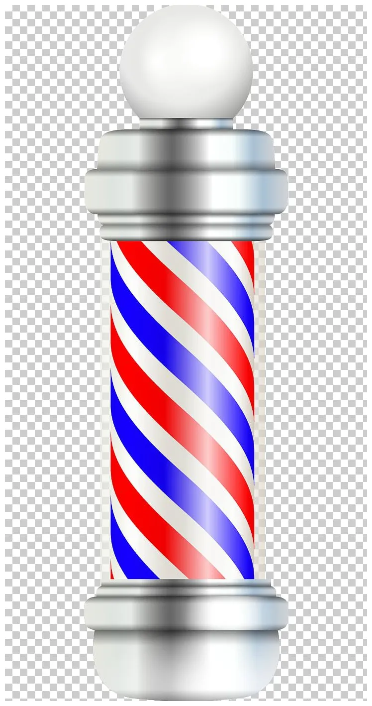 Barbers pole barbershop hairdresser png, clipart, barber, barbers pole
