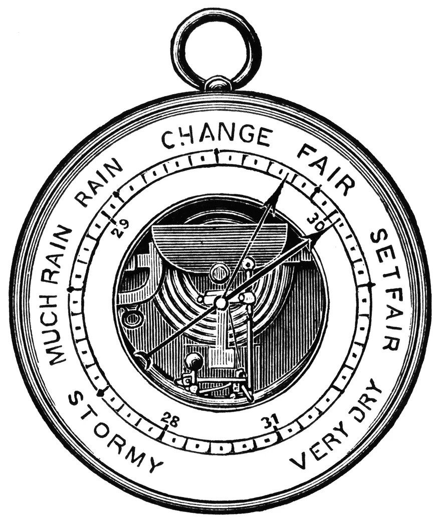Barometer Pressure Coloring Pages