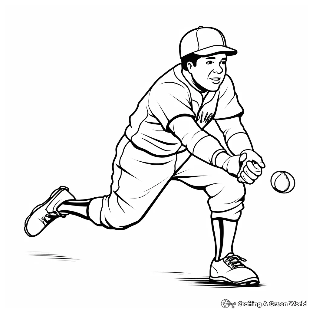 Baseball coloring pages free & printable!