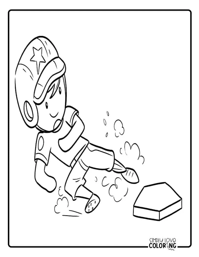 Baseball coloring pages free pdf printables simply love coloring