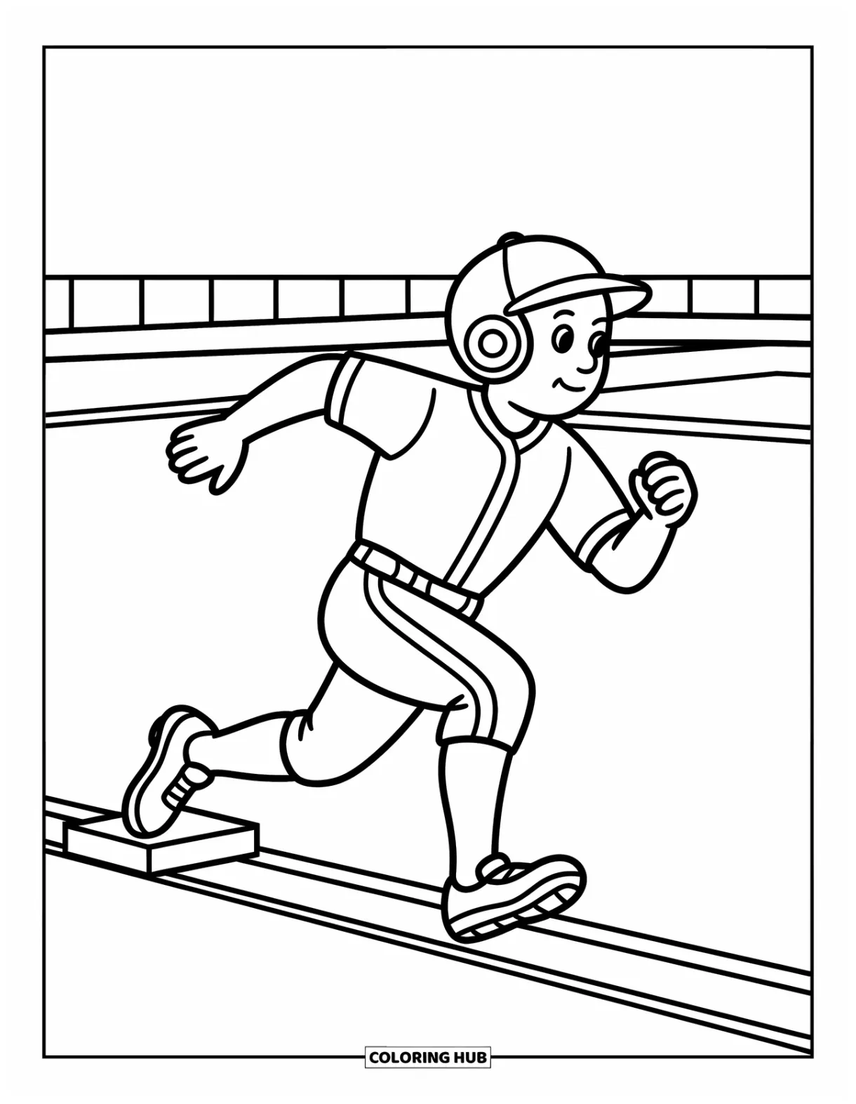 140+ baseball coloring pages for kids & adults free printable pdfs