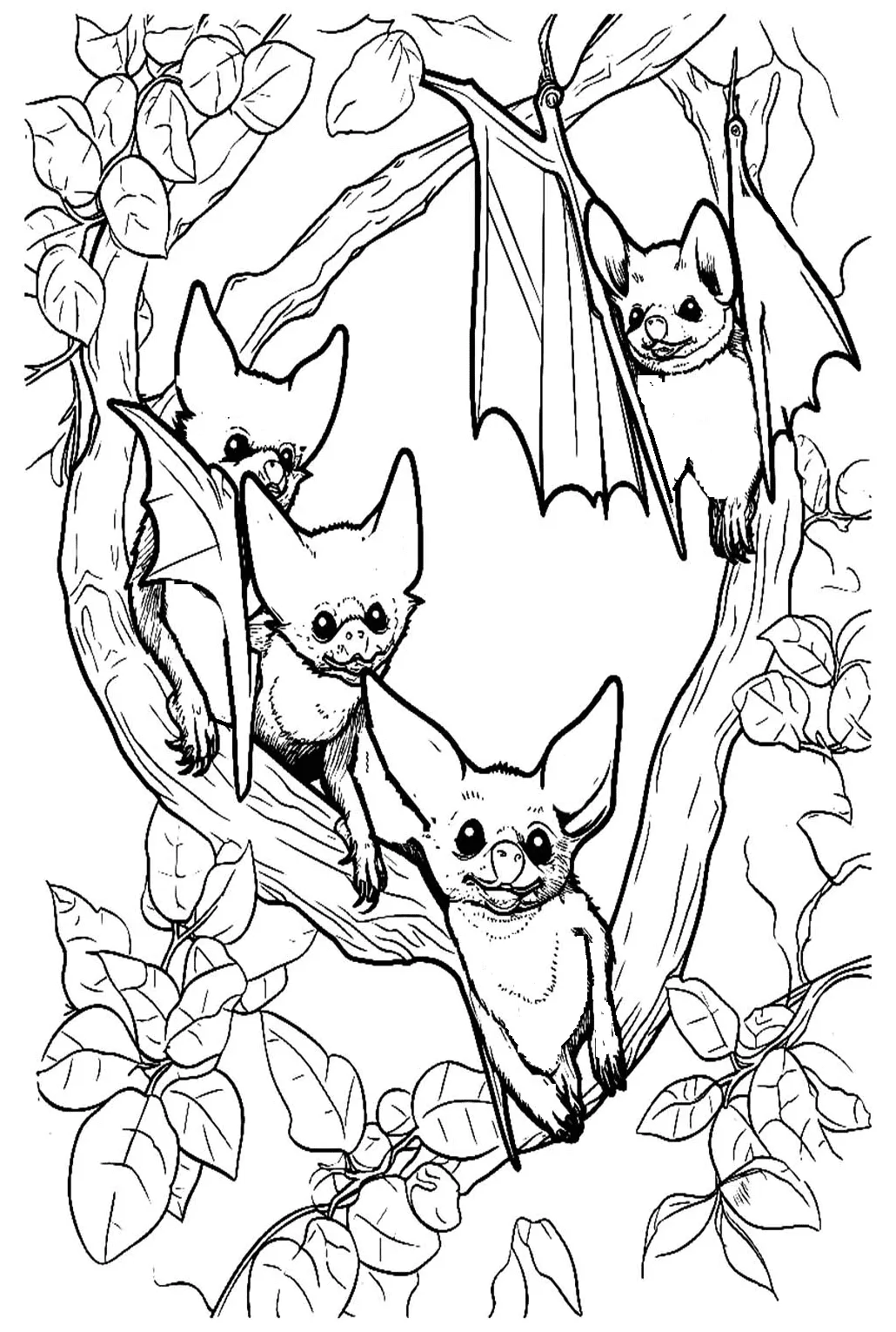 Realistic free printable coloring pages