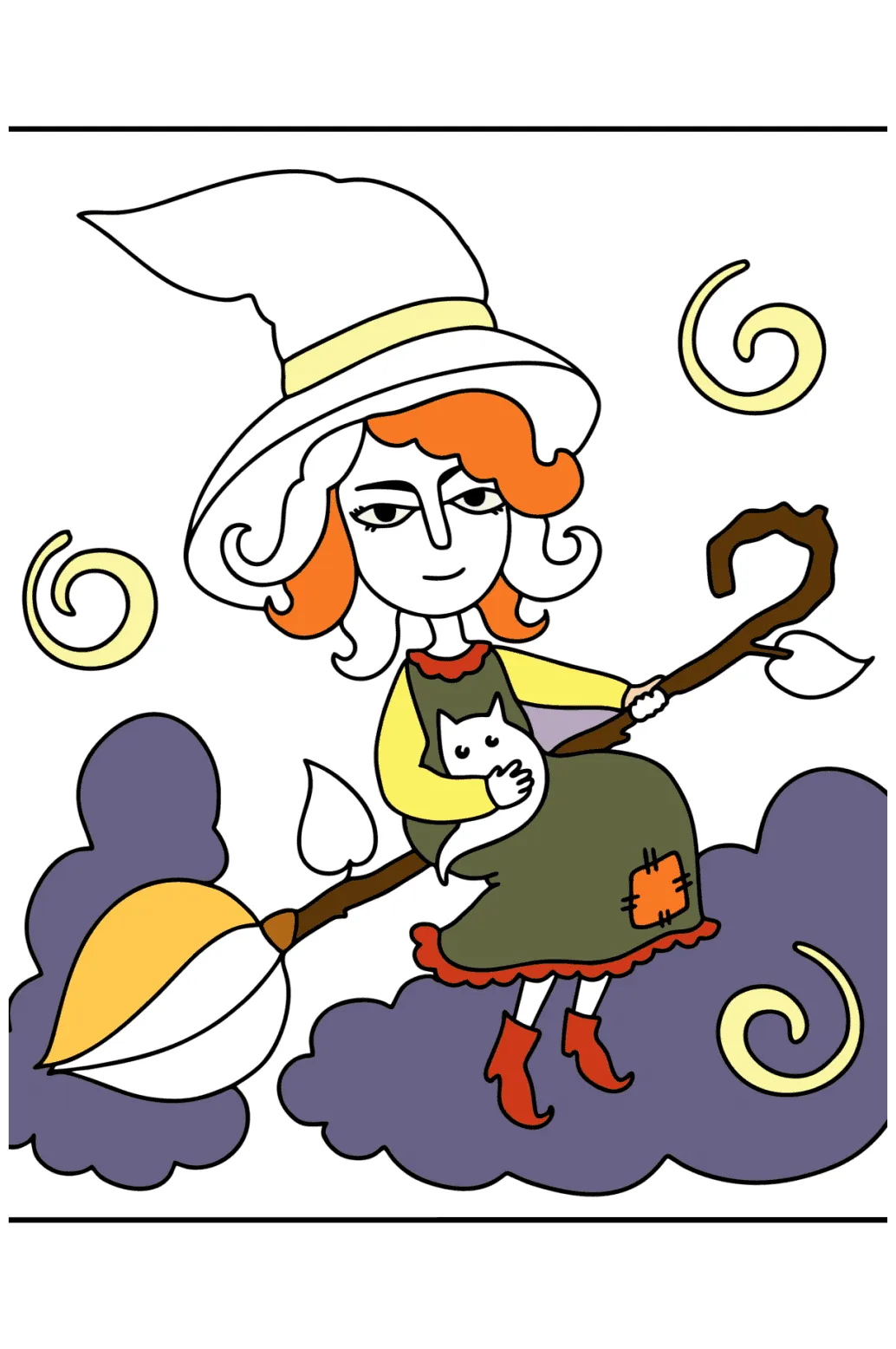 The bat is flying сoloring page ♥ online and print for free!