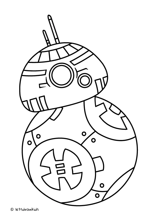 Bb8 coloring page at getcolorings free printable colorings pages