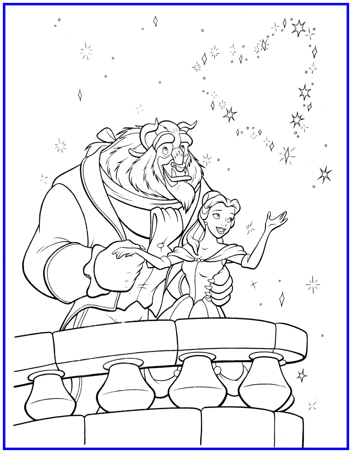 Beast coloring page at getcolorings free printable colorings