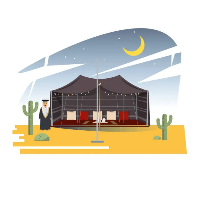 Best bedouin tent illustrations, royalty-free vector graphics & clip