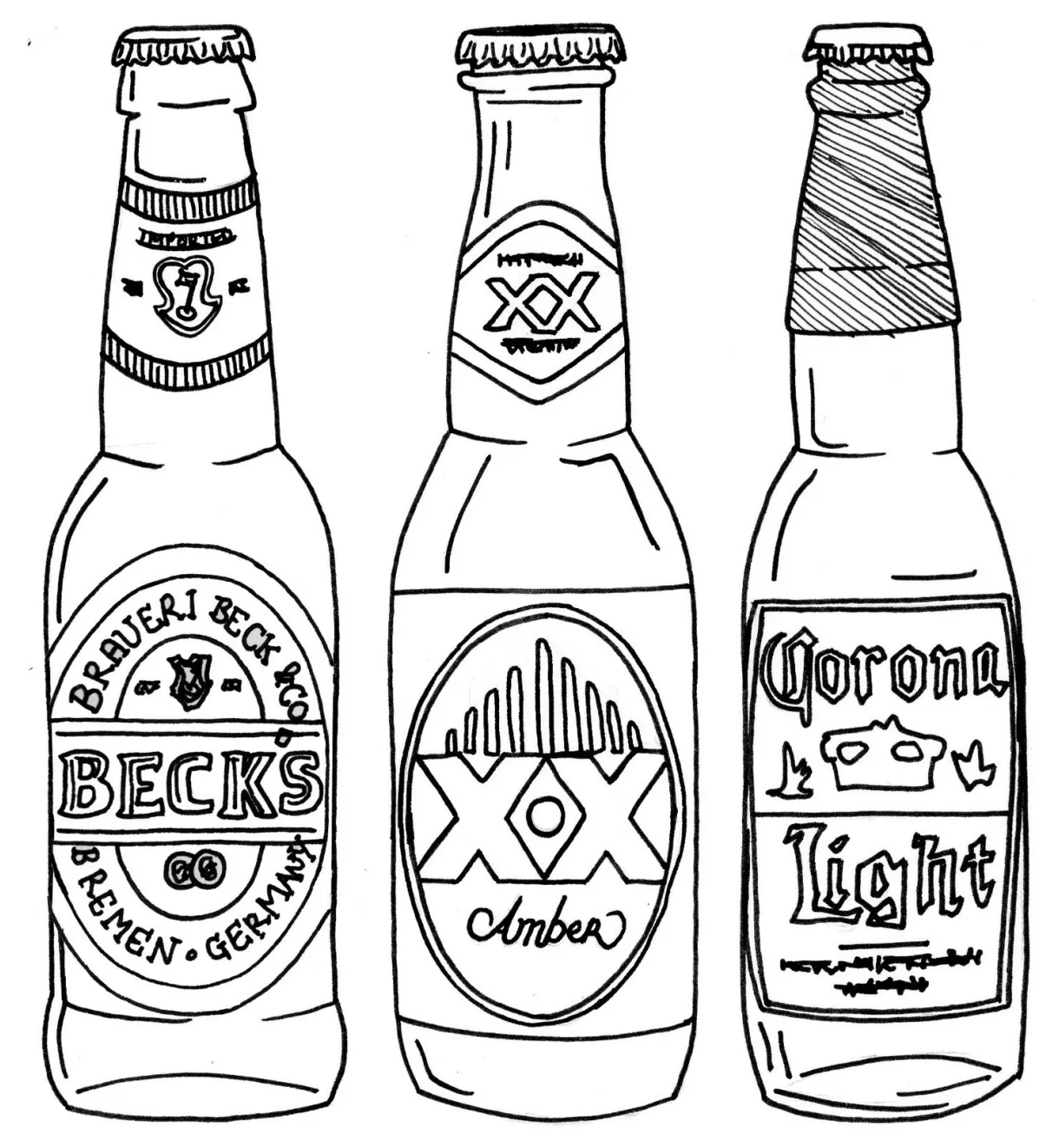 3d Beer Mug Coloring Pages Coloring Pages