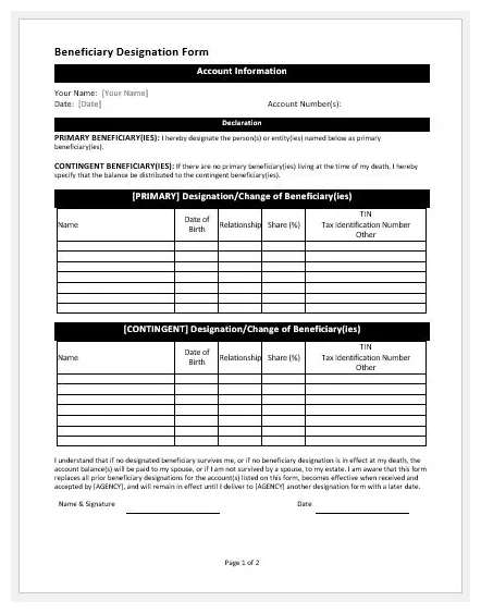 Templates download samples