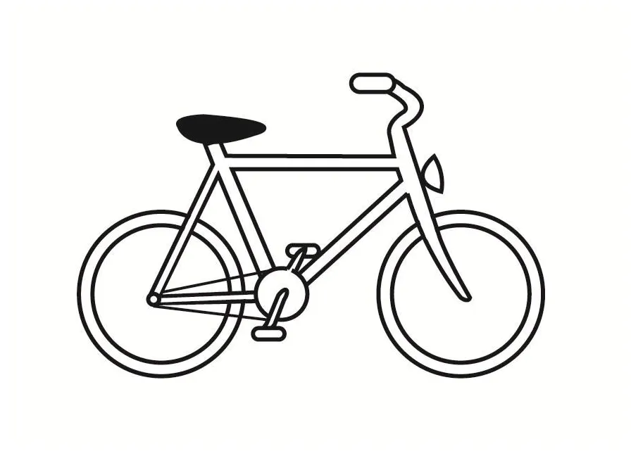 Coloring page bicycle free printable coloring pages img 23331