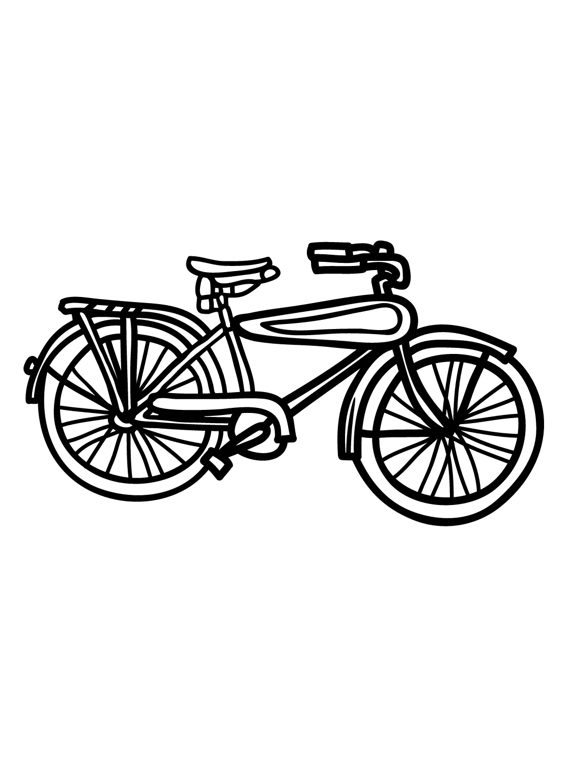 40+ bicycle coloring pages free printable pdf & online coloring