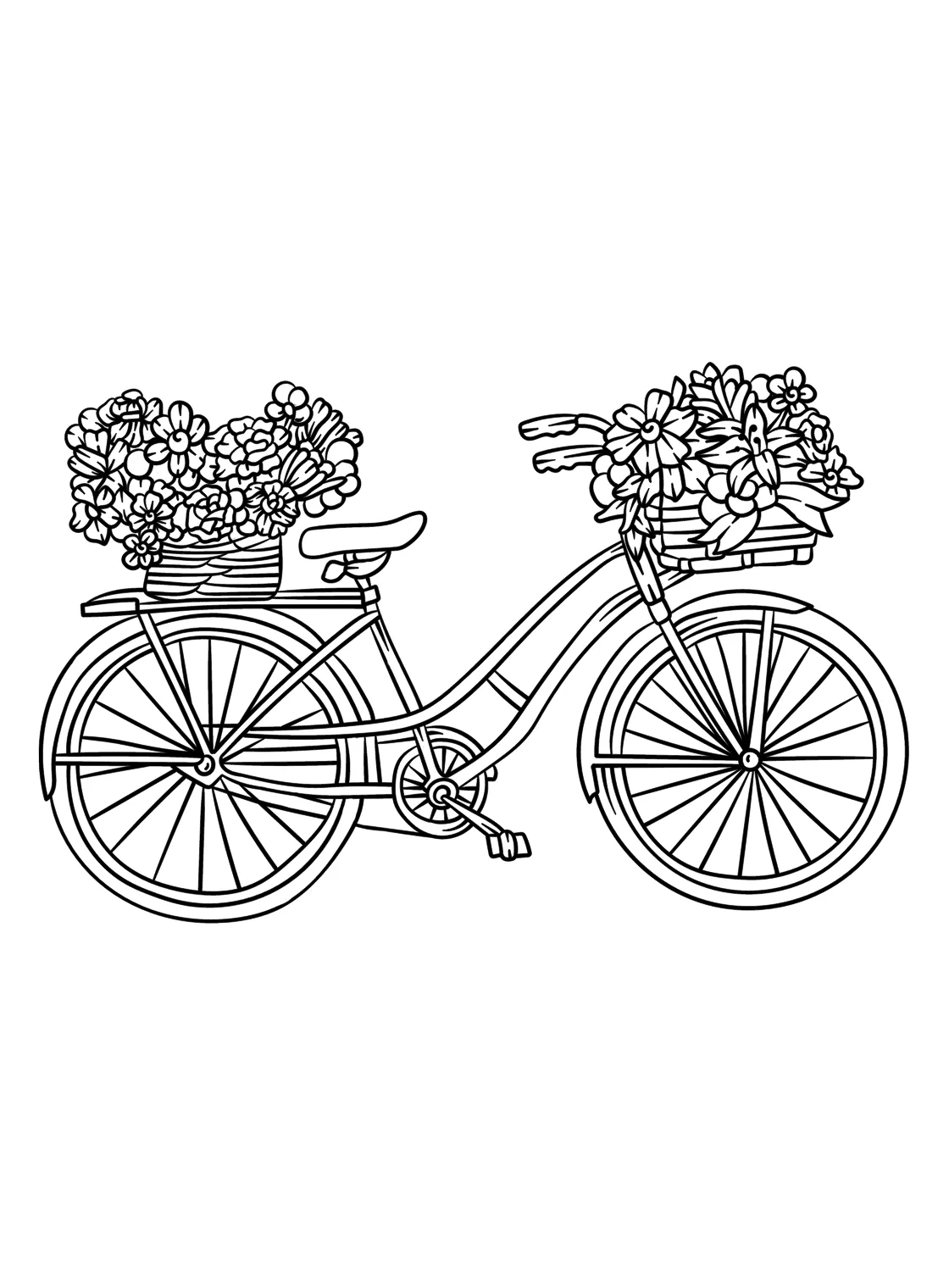40+ bicycle coloring pages free printable pdf & online coloring
