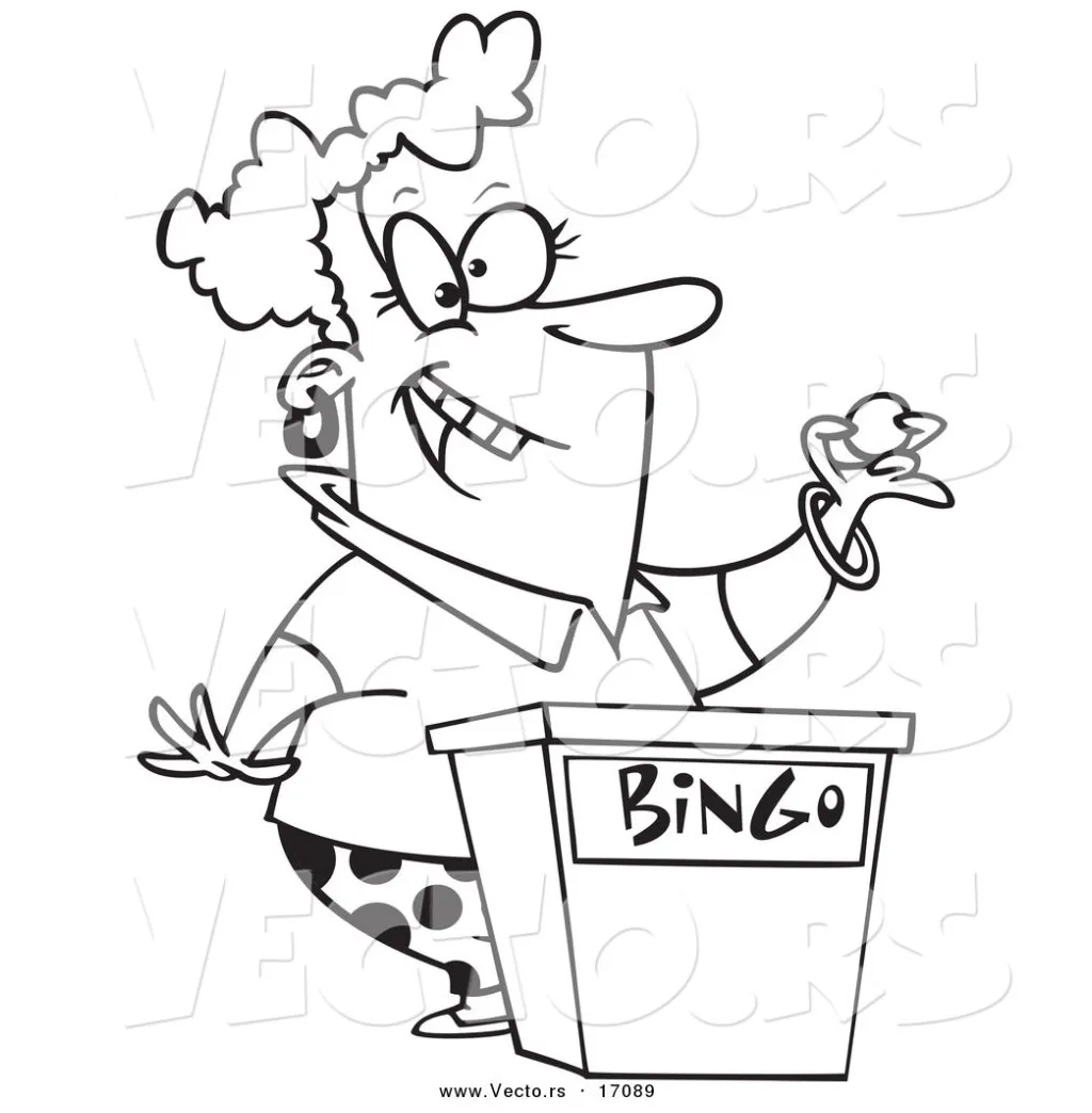 Bingo coloring pages at getdrawings