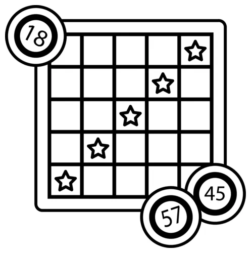 Printable bingo coloring pages