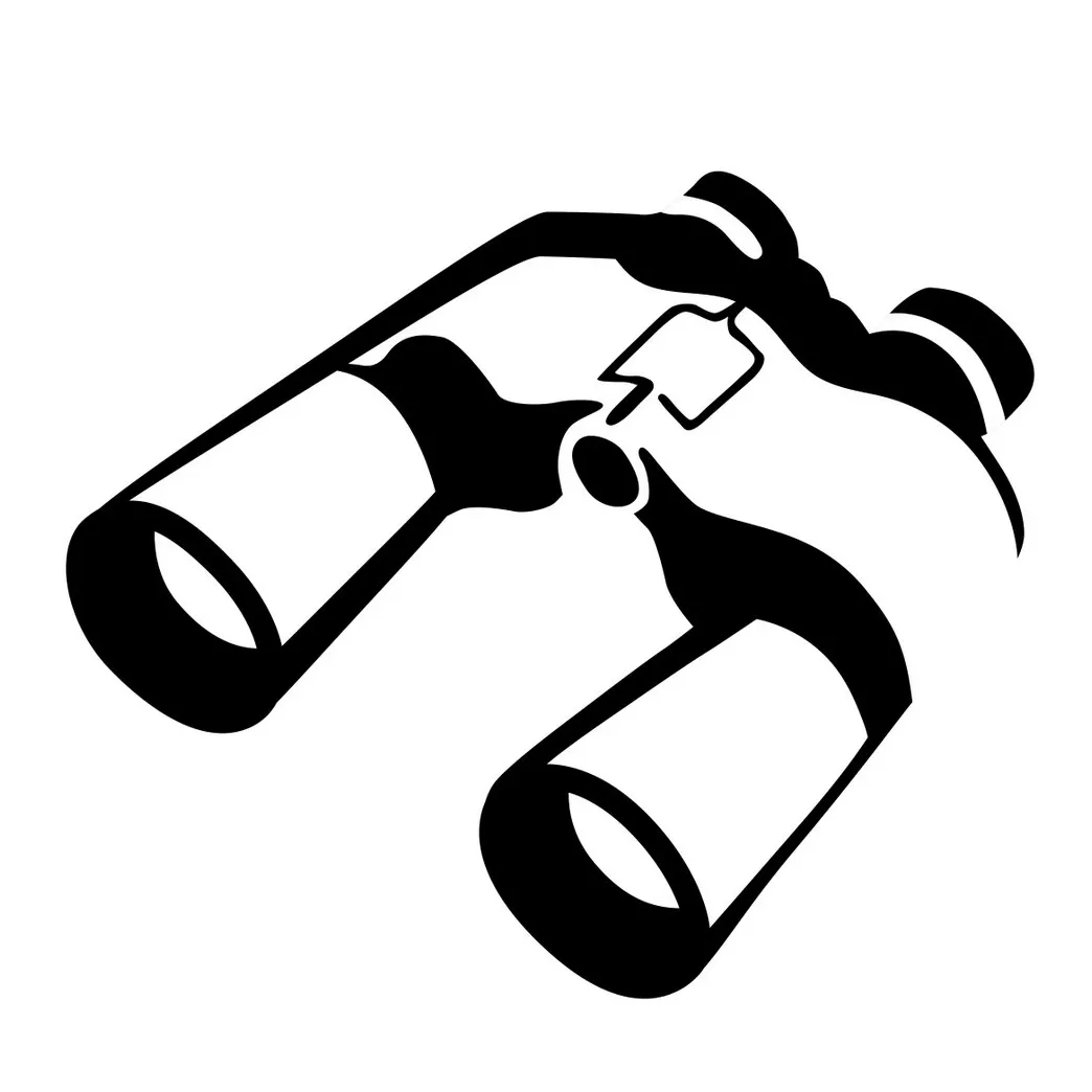 Binocular for coloring coloring pages