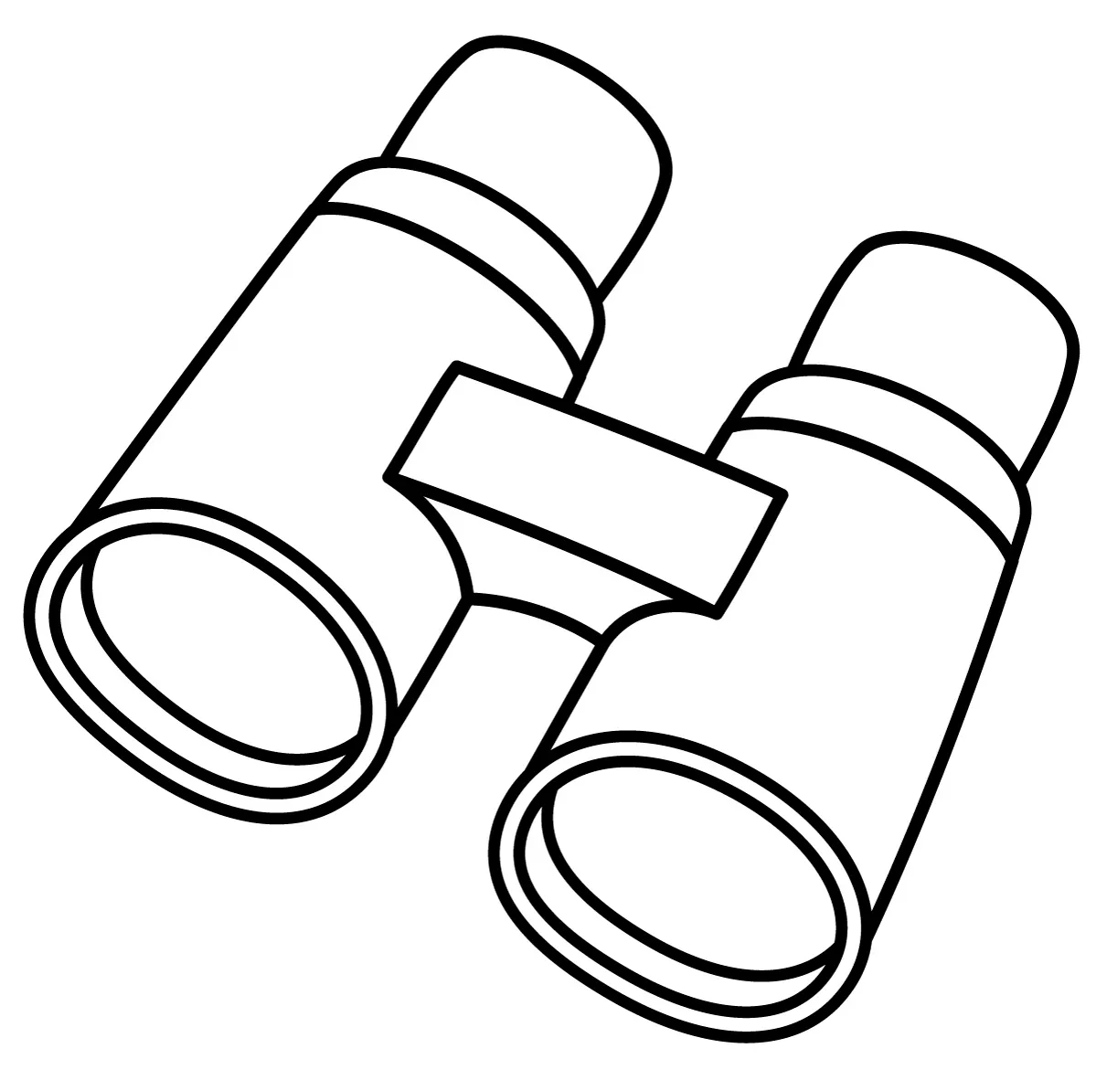 Binoculars coloring page colouringpages printable coloring page