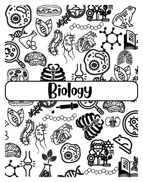 Biology coloring page by scarcastic n science tpt