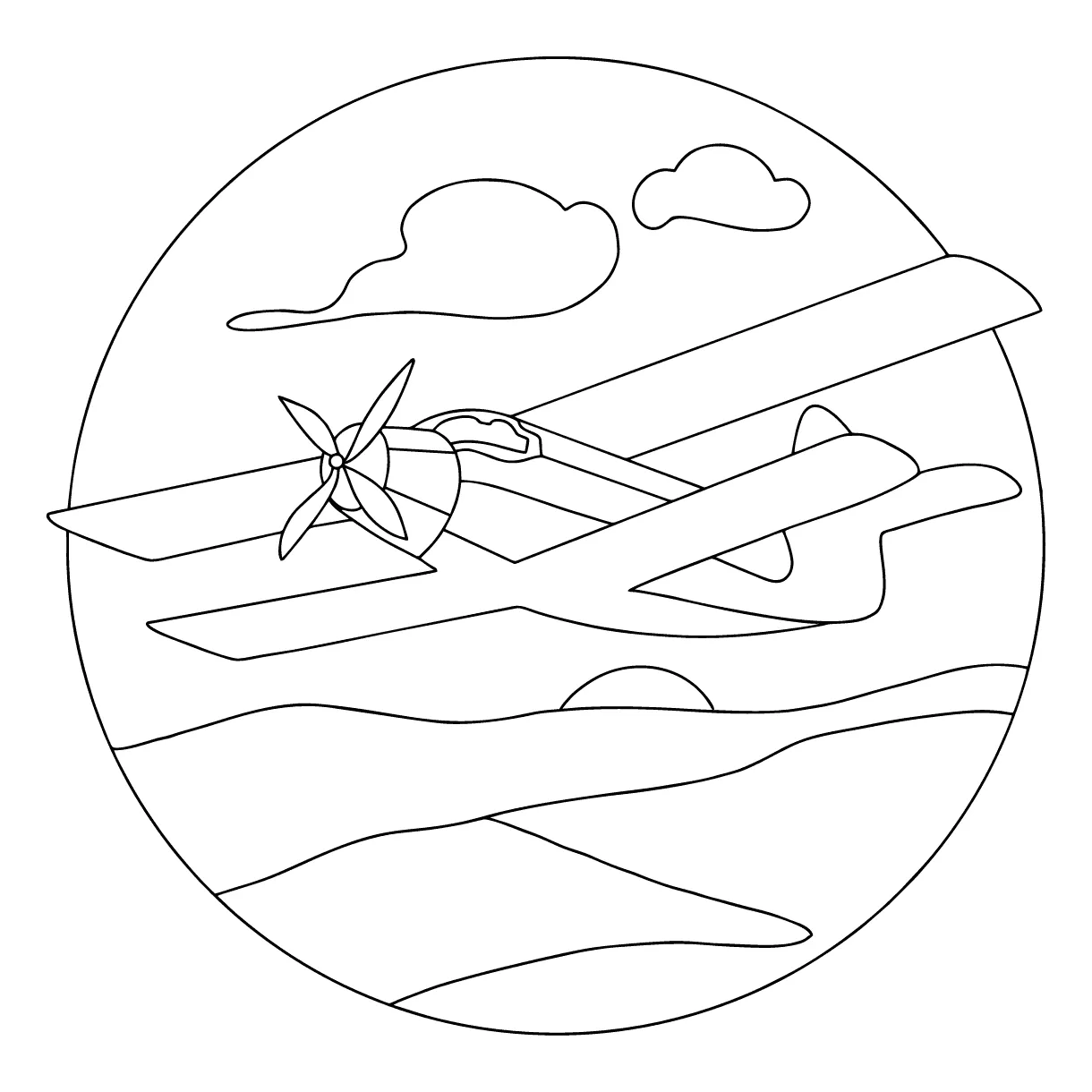 Airplane ♥ online, and print for free!