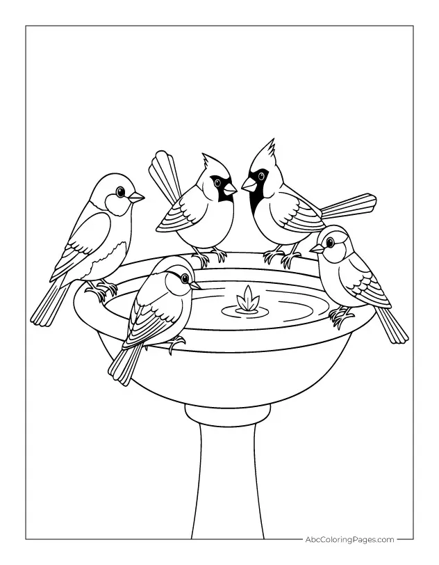 20+ Free Bird Coloring Pages – Printable PDF Sheets for Kids