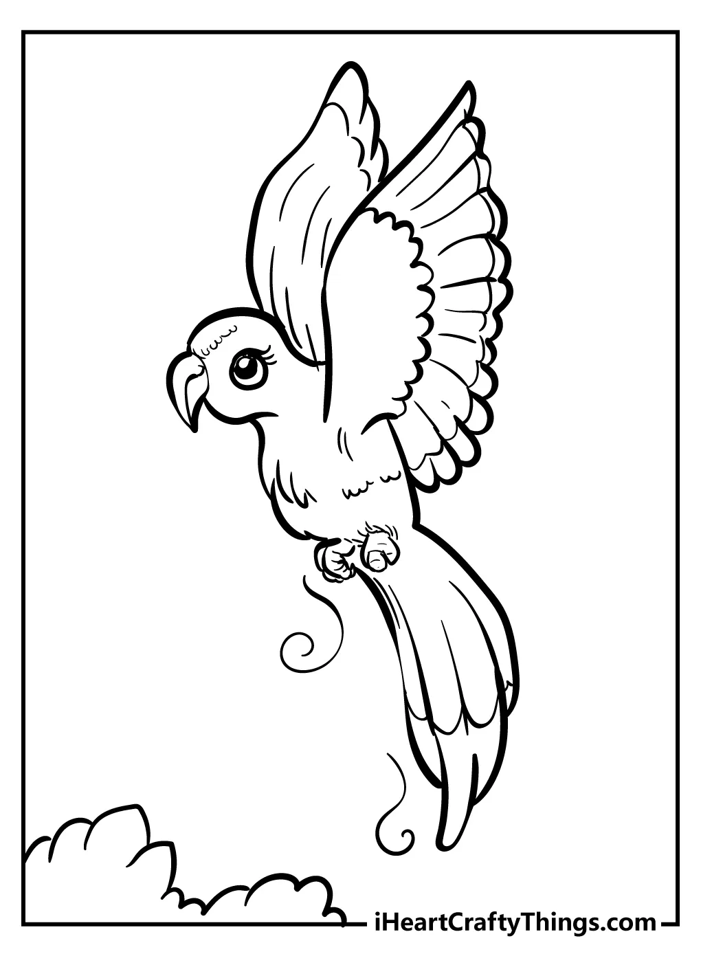 Bird Coloring Pages For Adults Coloring Pages