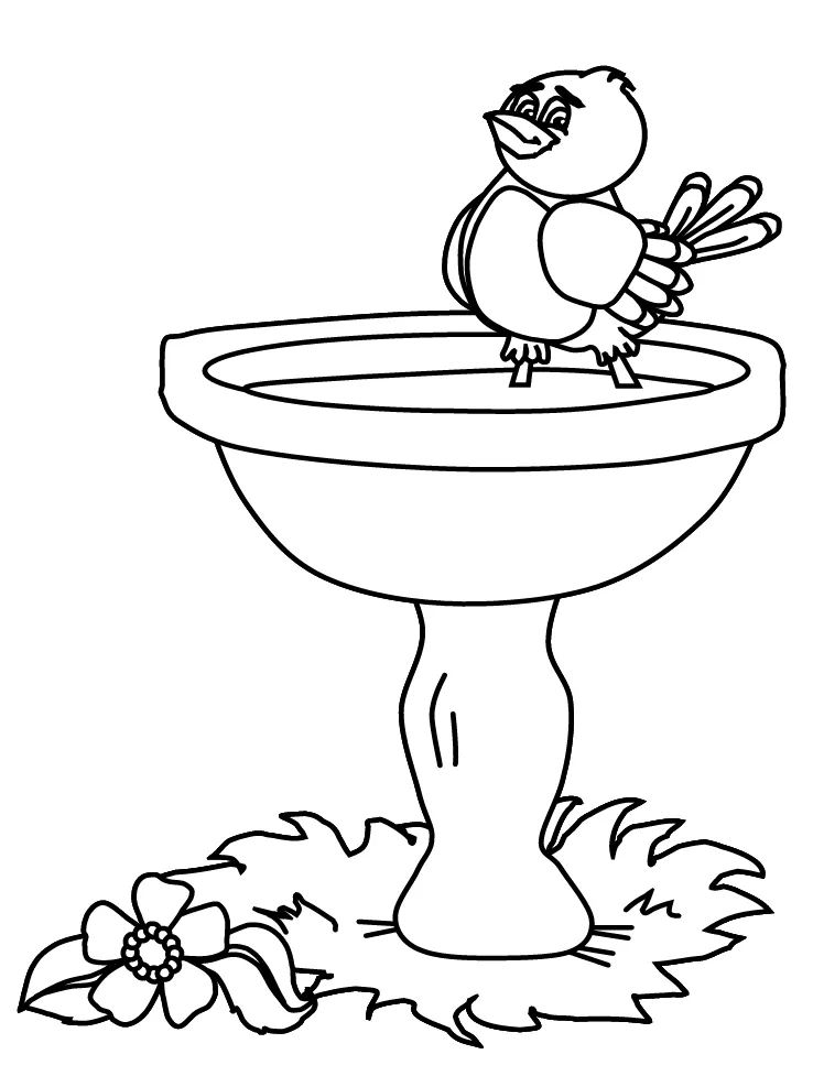 Winter coloring pages