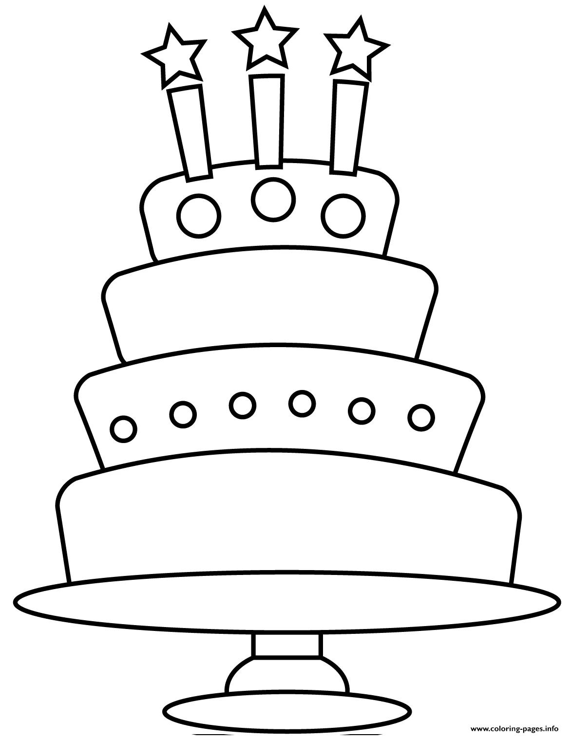 Birt ay cake candles coloring page at isla lascelles blog