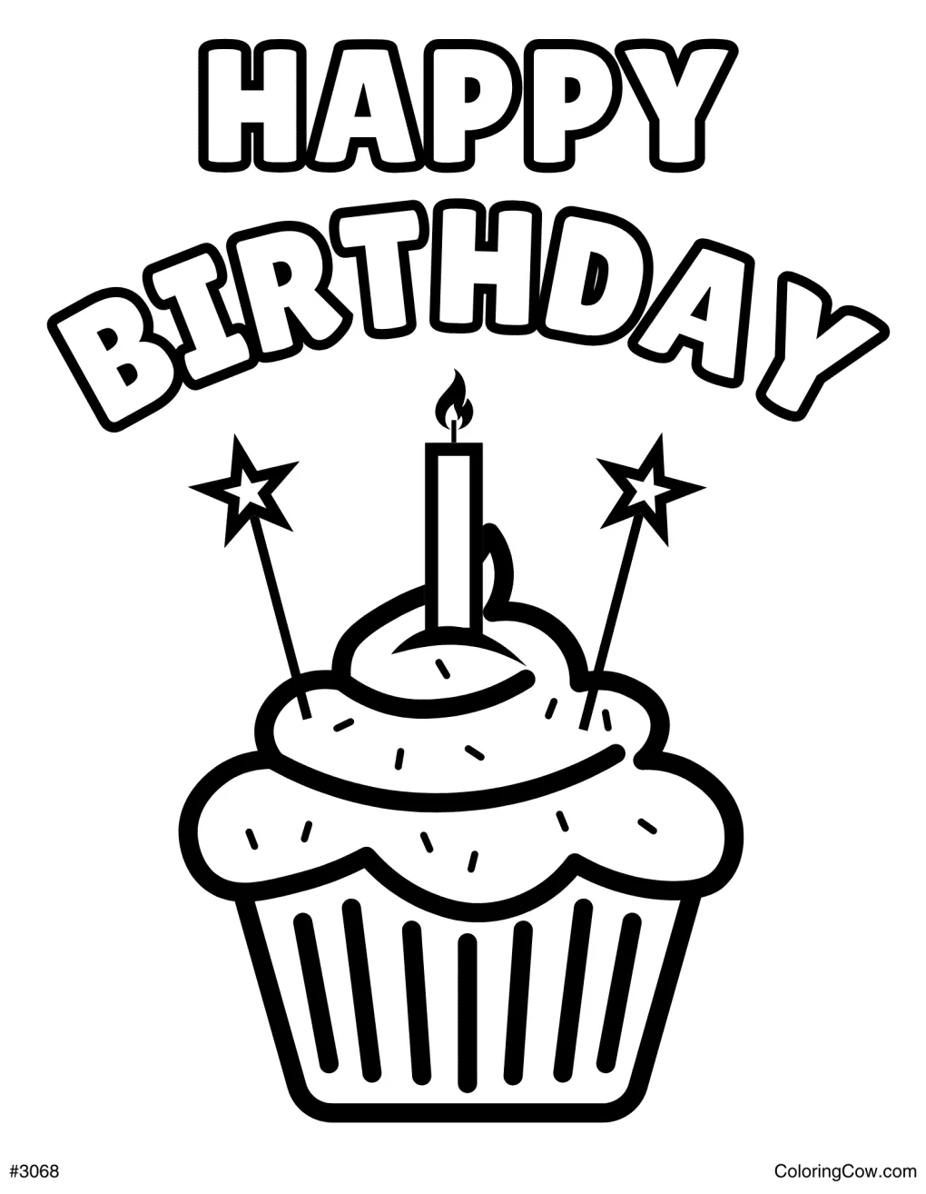 Dinosaur birt ay coloring page