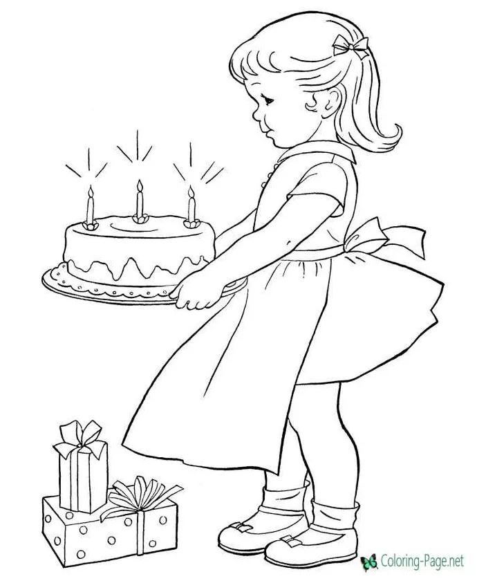 Birt ay coloring pages