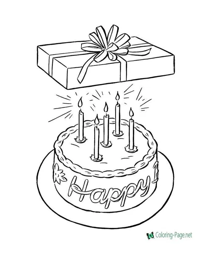 Birt ay coloring pages