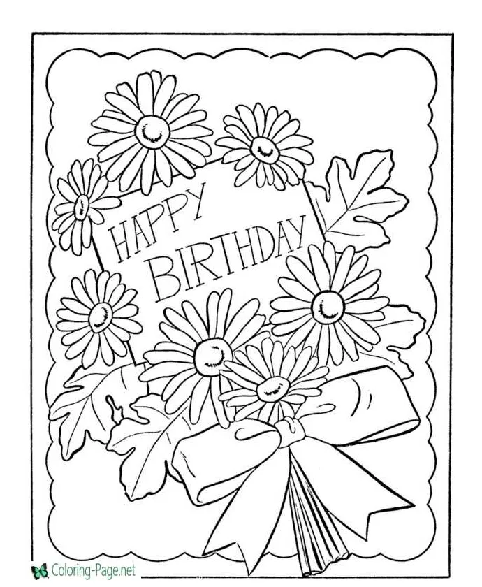 Birt ay coloring pages
