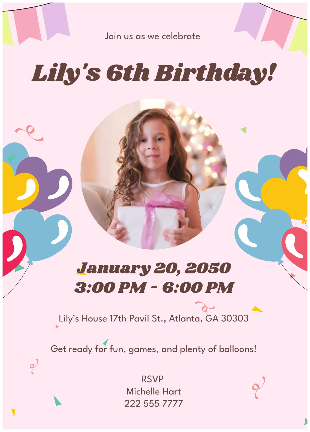 Free Soccer Birthday Party Invitation Template to Edit Online