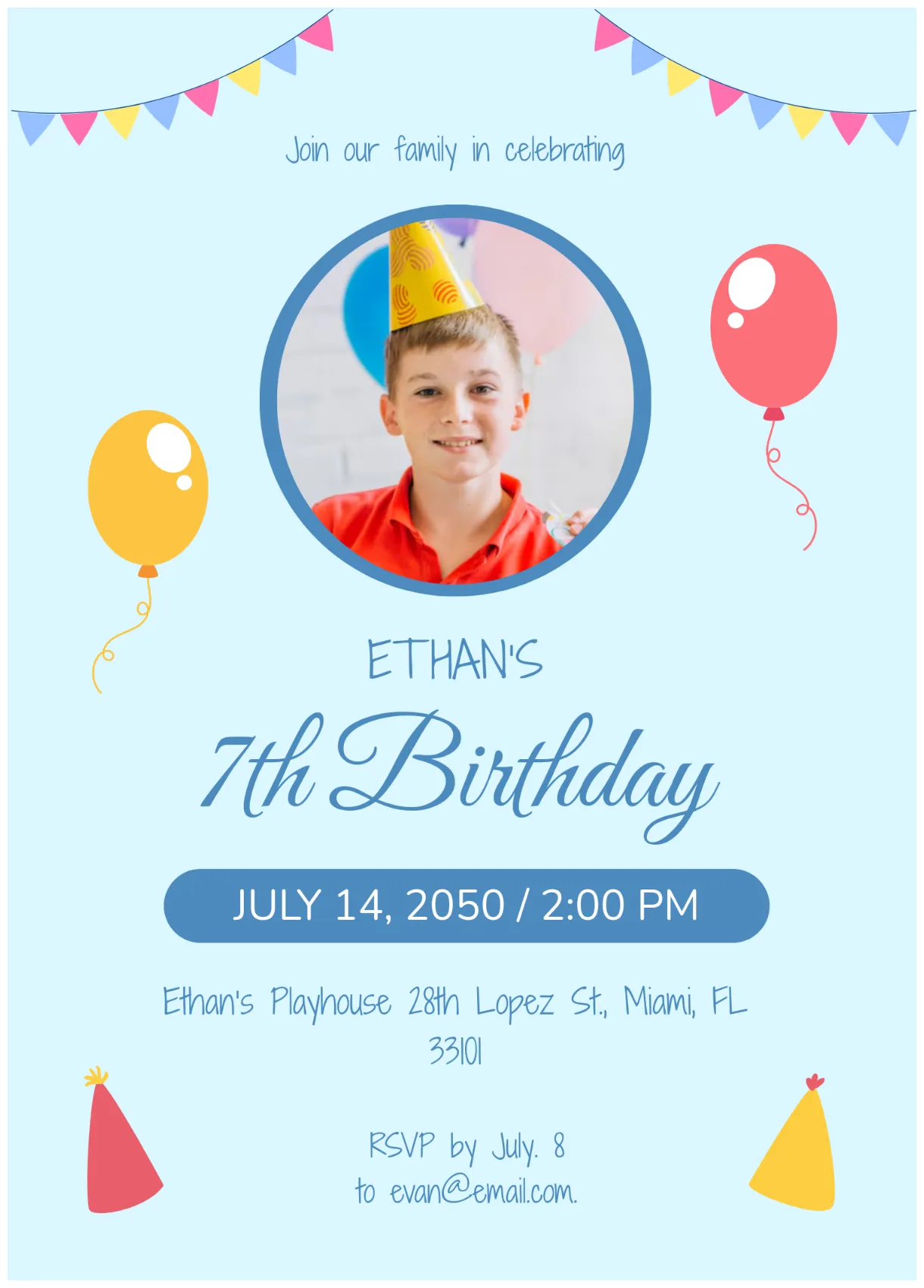 Free Birthday Party Invitation Creator - Infoupdate.org