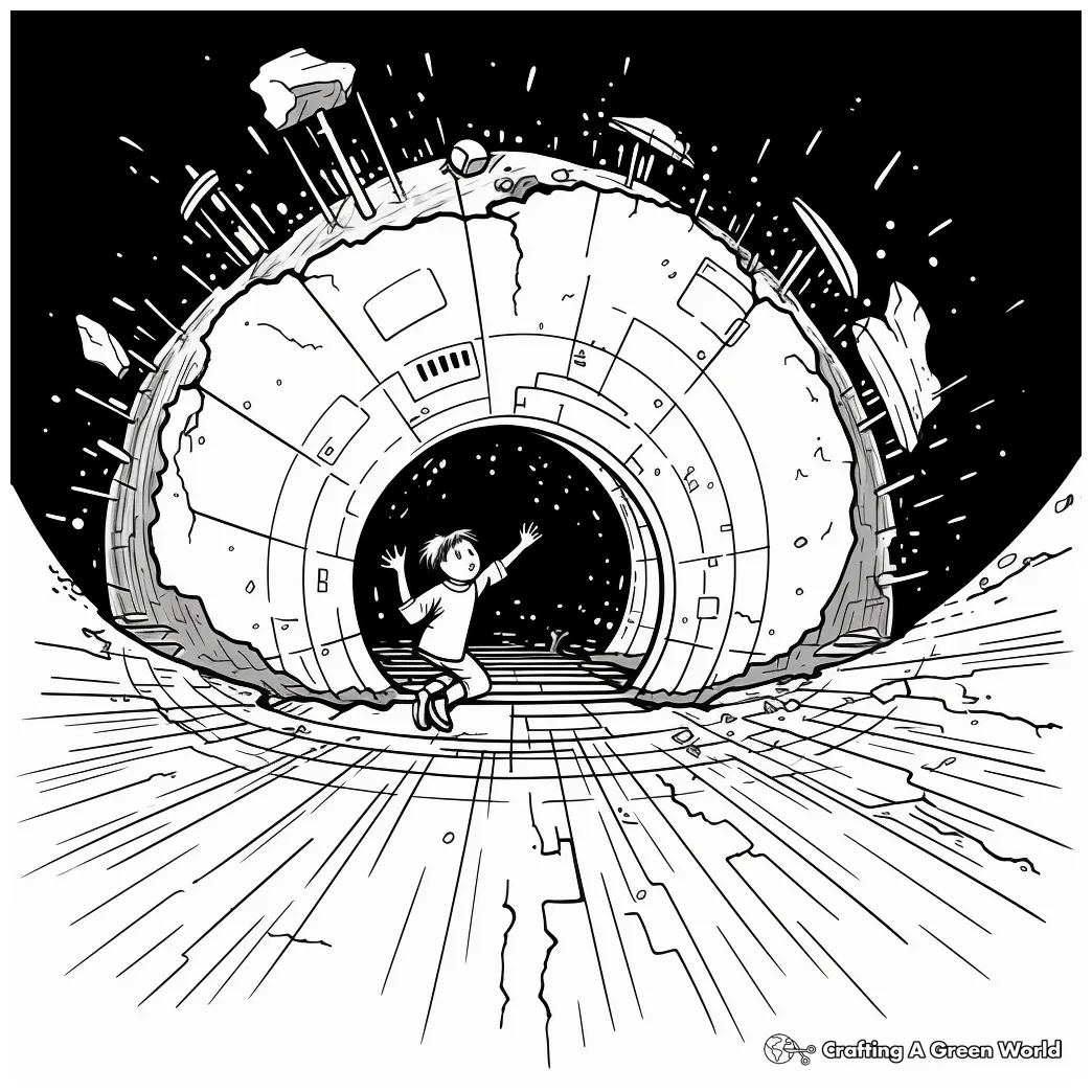Black Hole Coloring Pages - Free & Printable!