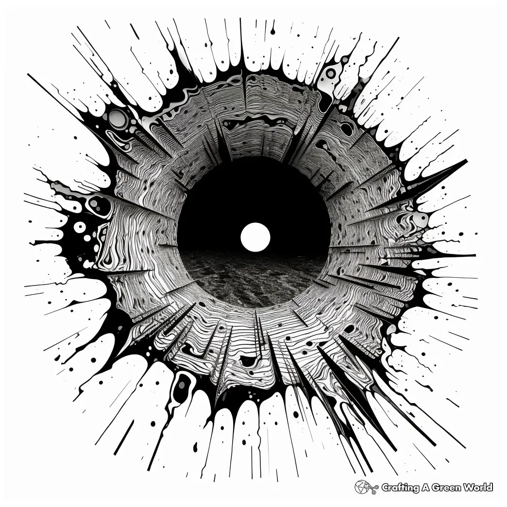 Black Hole Coloring Pages - Free & Printable!