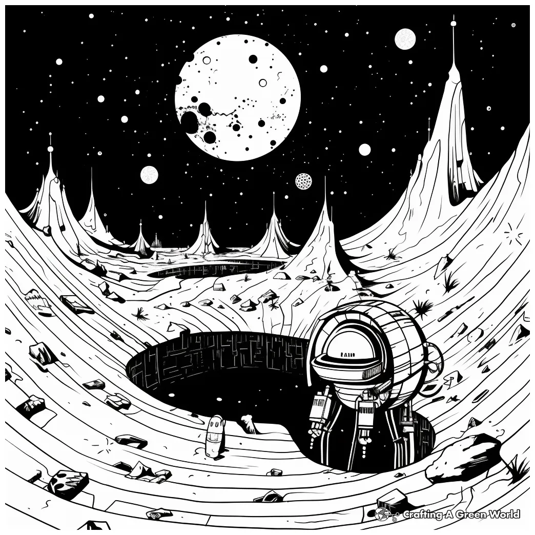 Black Hole Coloring Pages - Free & Printable!