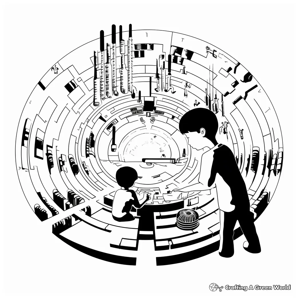 Black Hole Coloring Pages - Free & Printable!