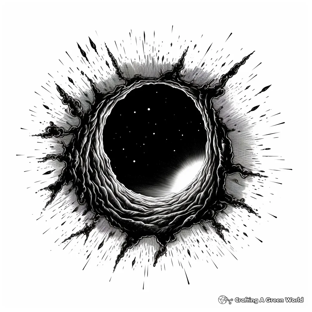Black Hole Coloring Pages - Free & Printable!