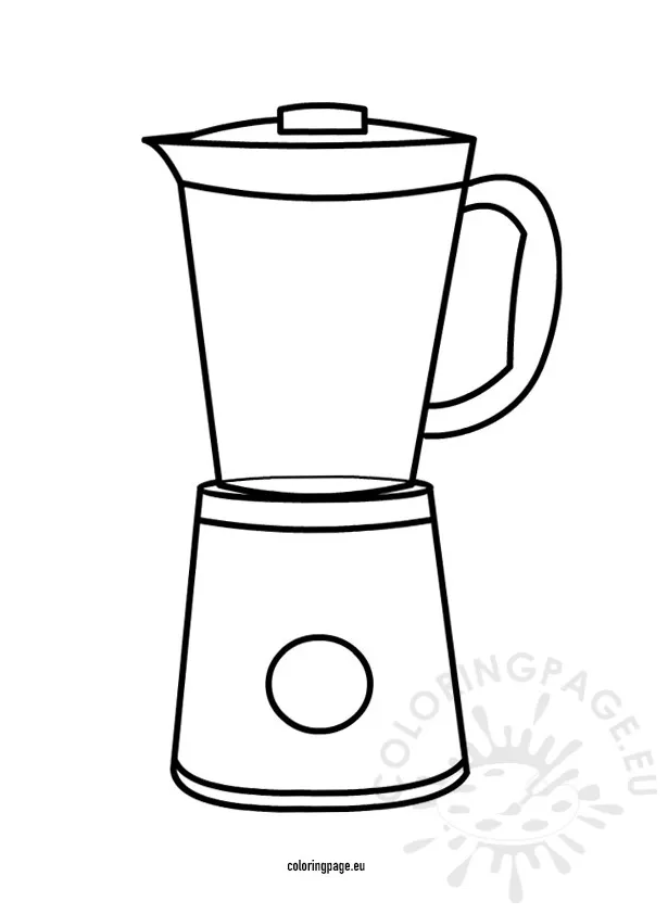 Blender | Coloring Page