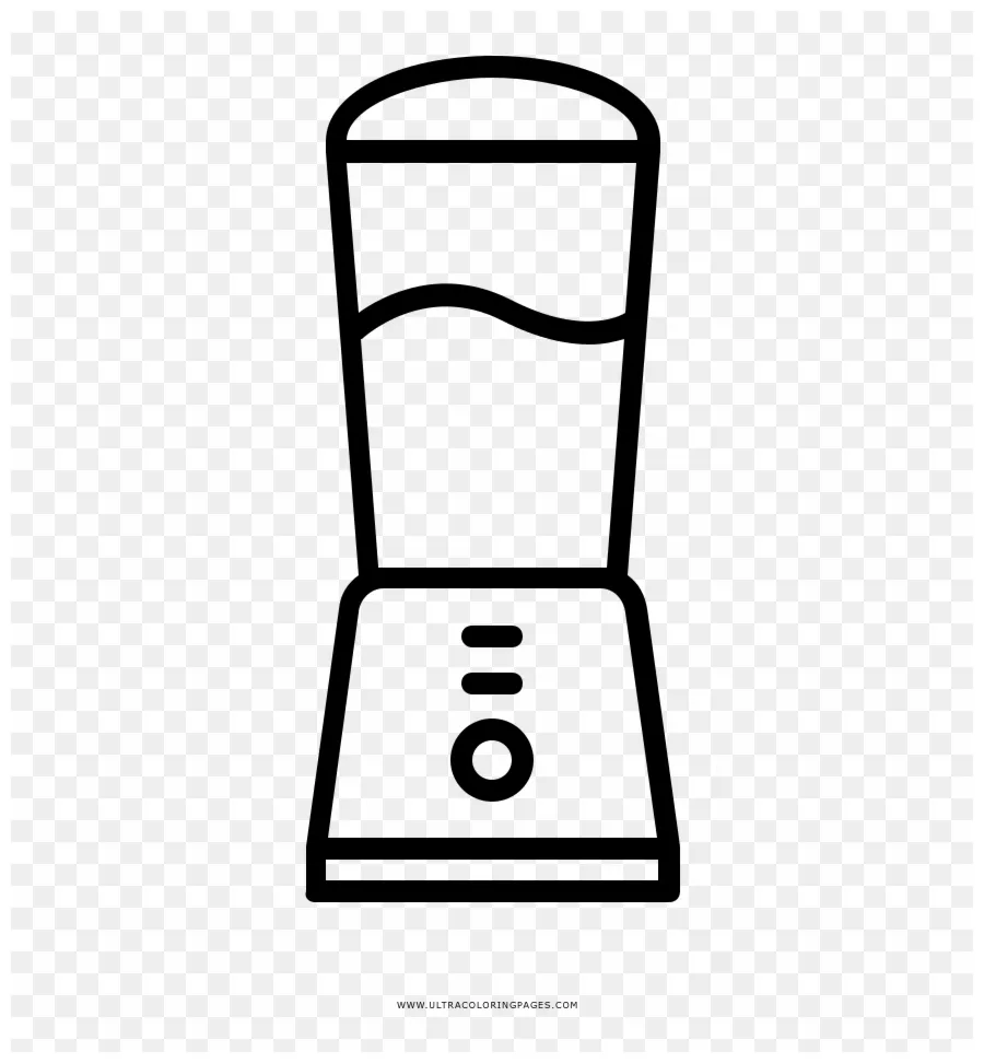 Blender clipart coloring page, Blender coloring page Transparent FREE