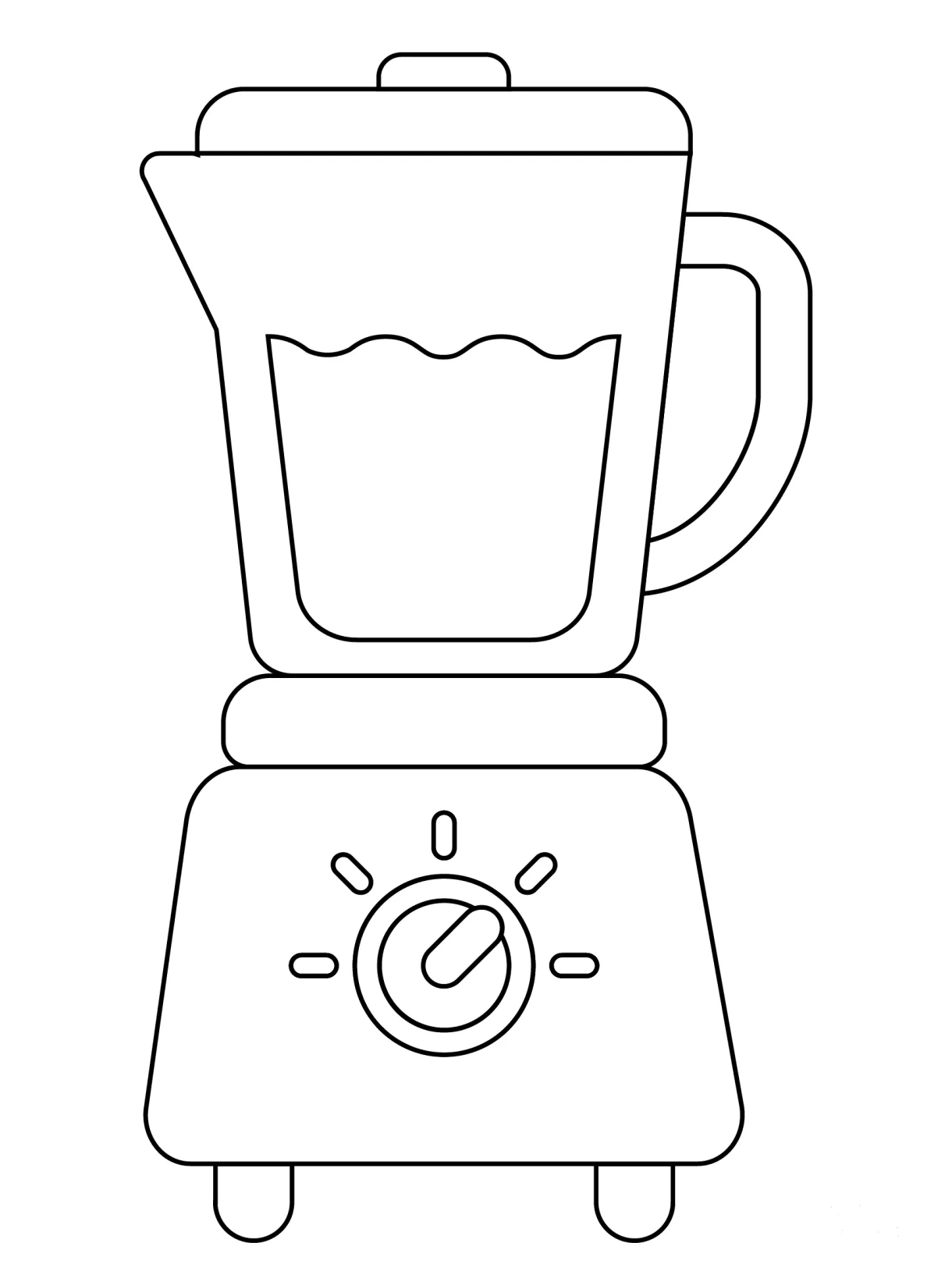Blender coloring page - ColouringPages