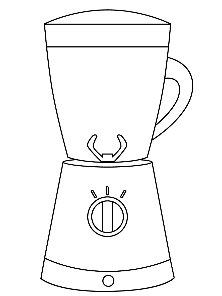 Blender coloring page - ColouringPages