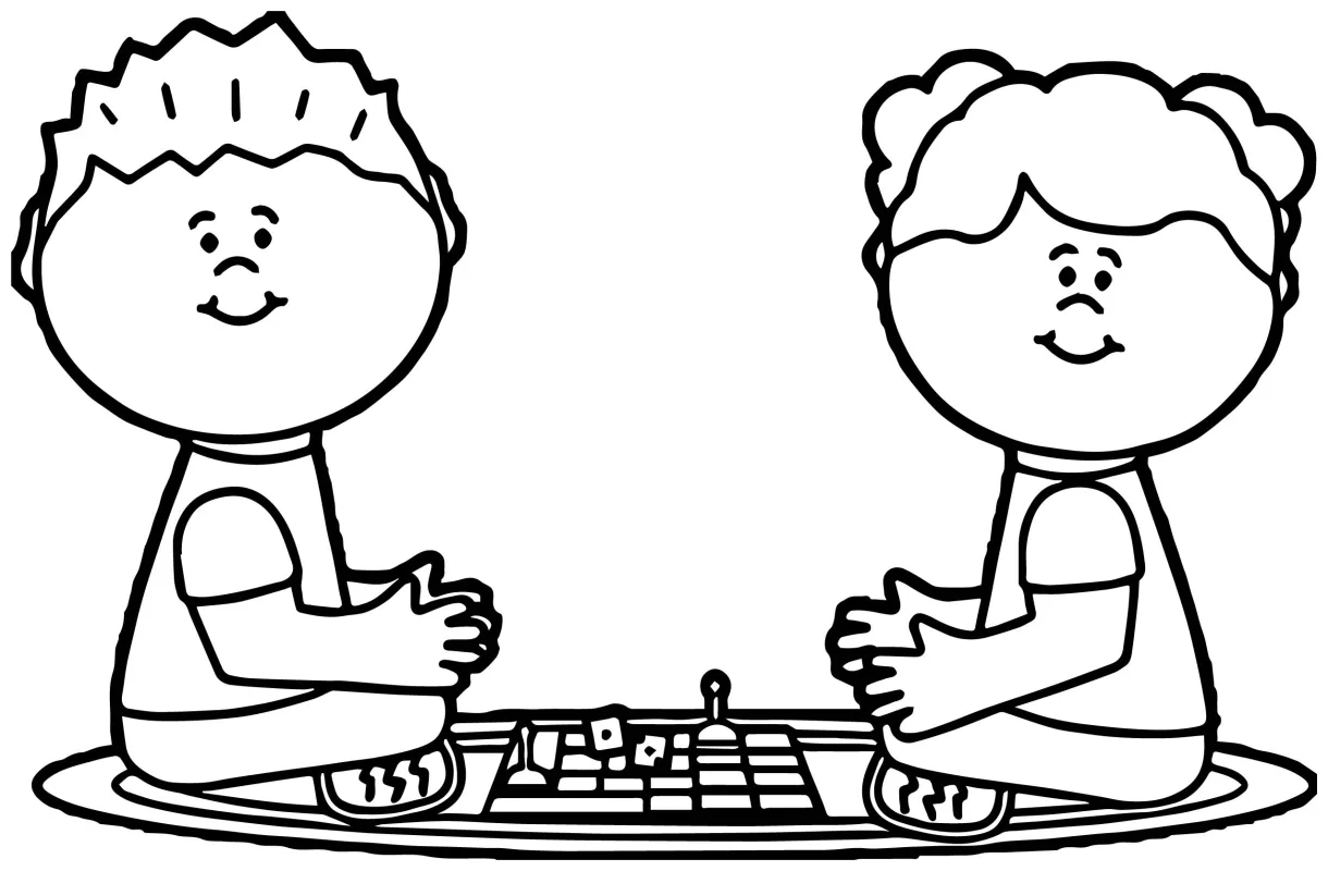 Board game coloring pages at getcolorings free printable