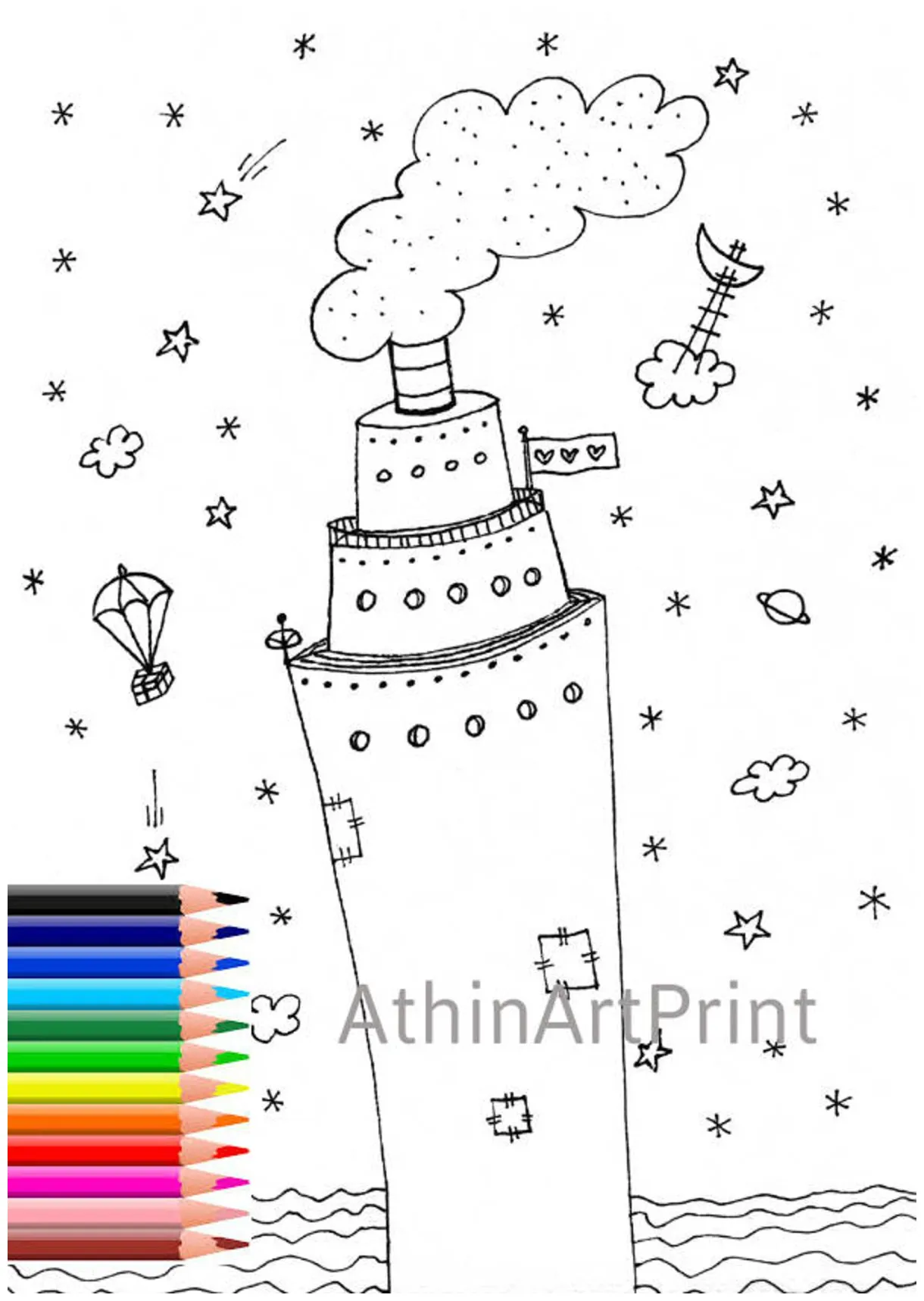 Printable coloring page, , kids coloring pages
