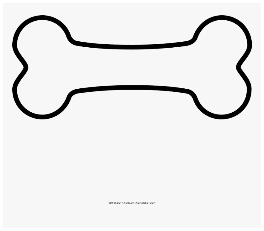 Bone coloring sheet coloring pages