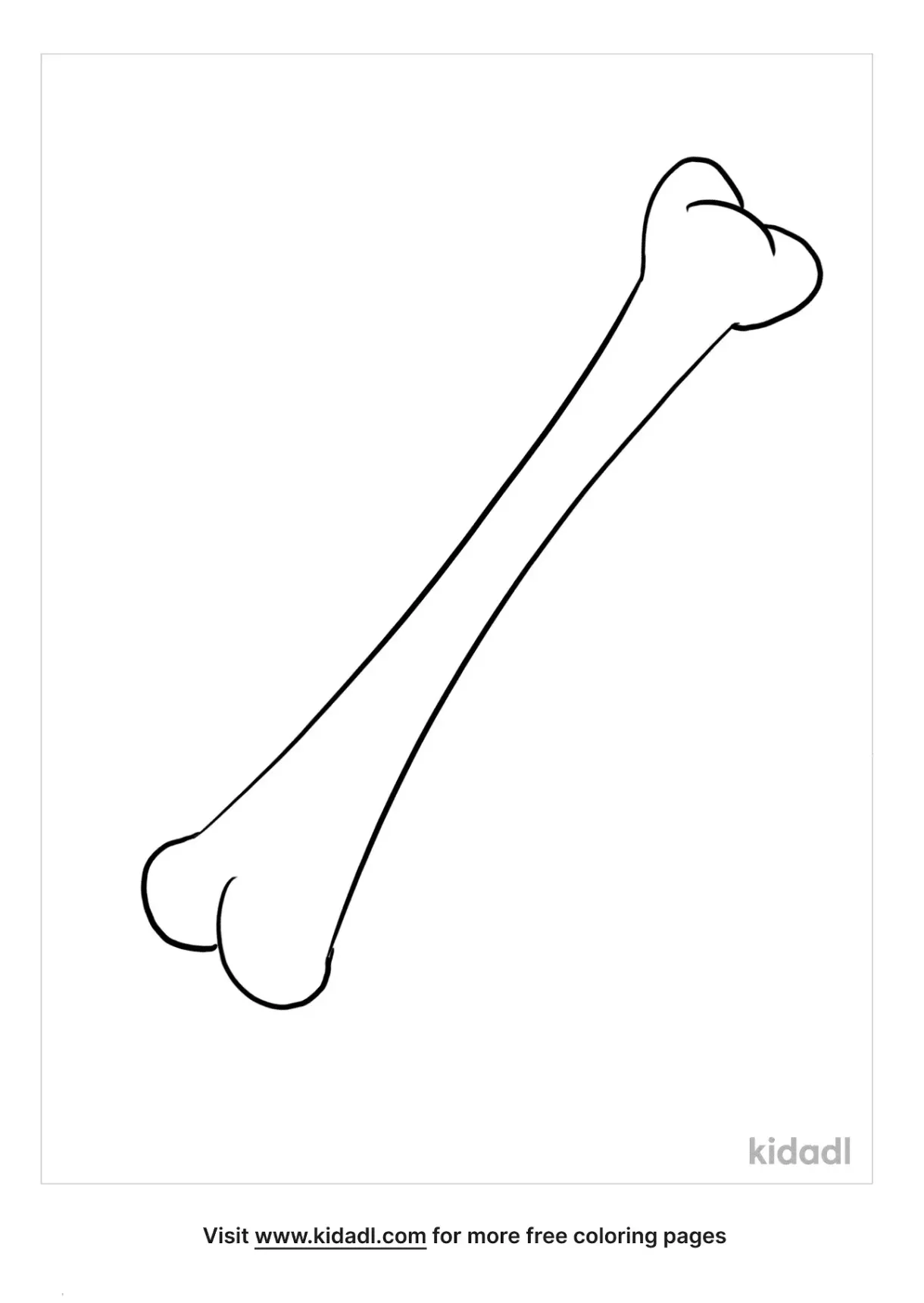 Free bone coloring page coloring page printables kidadl