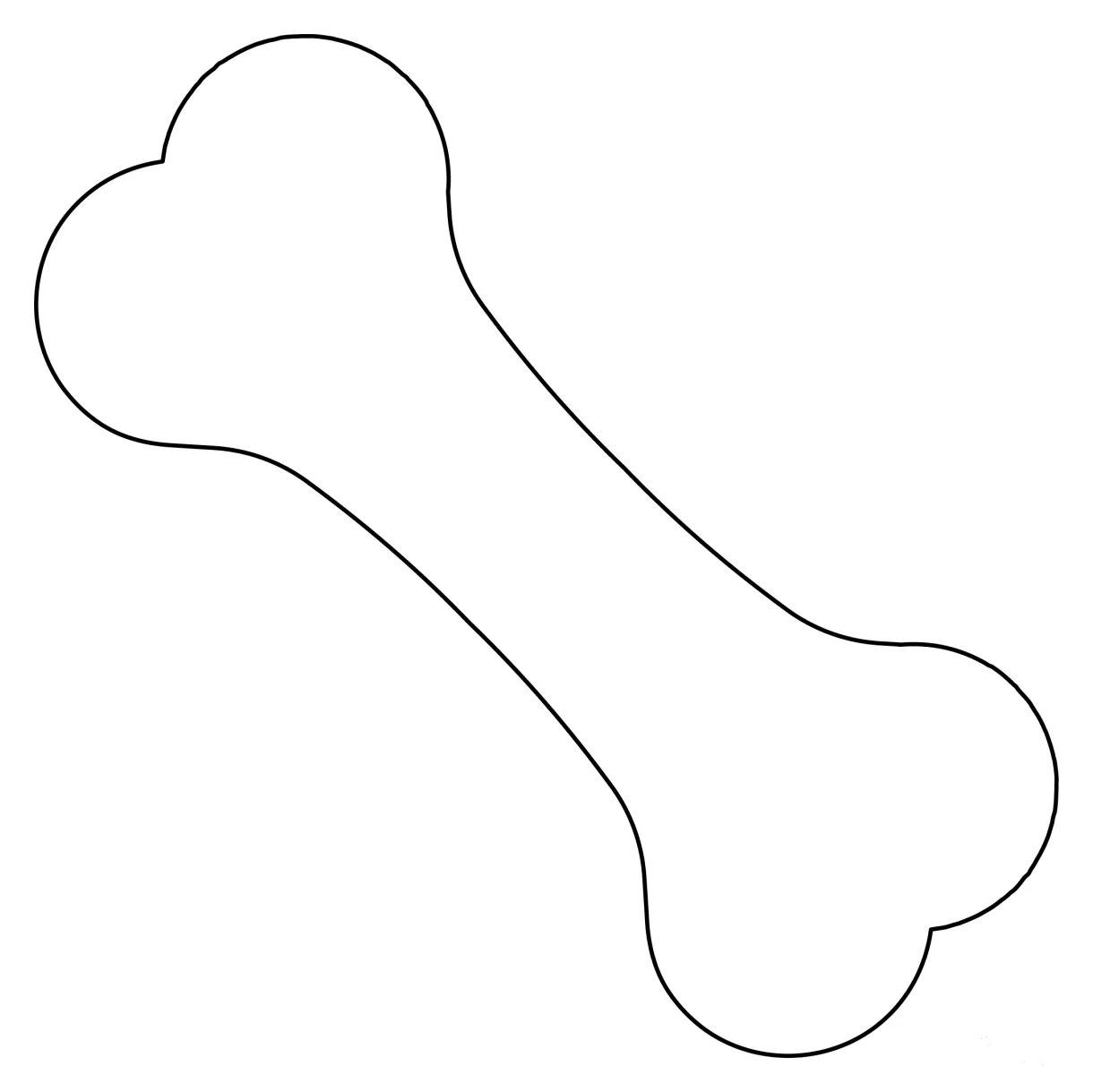 Bone coloring page colouringpages