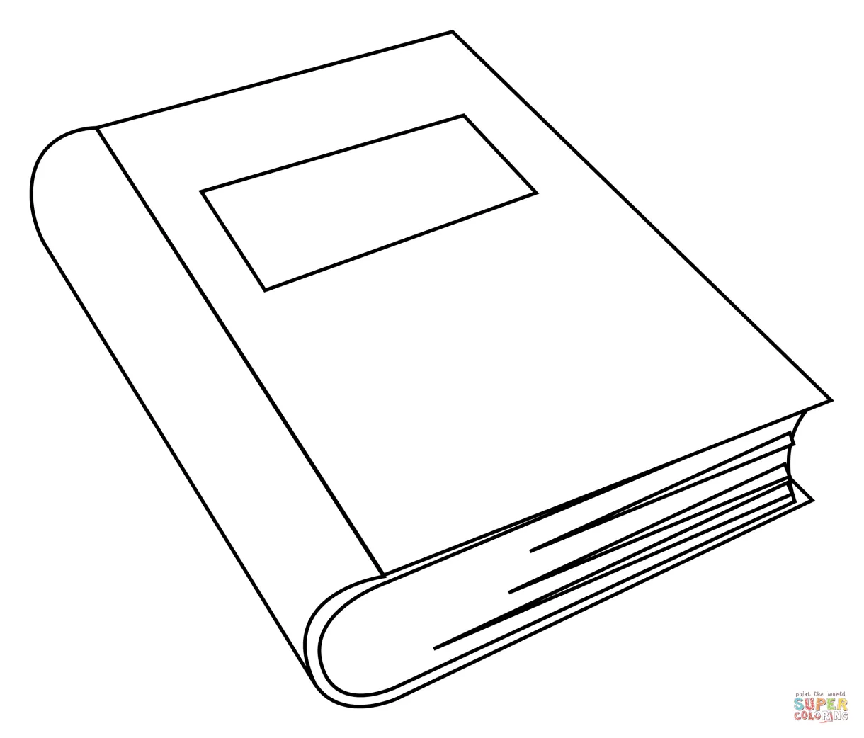 To coloring book page books coloring pages