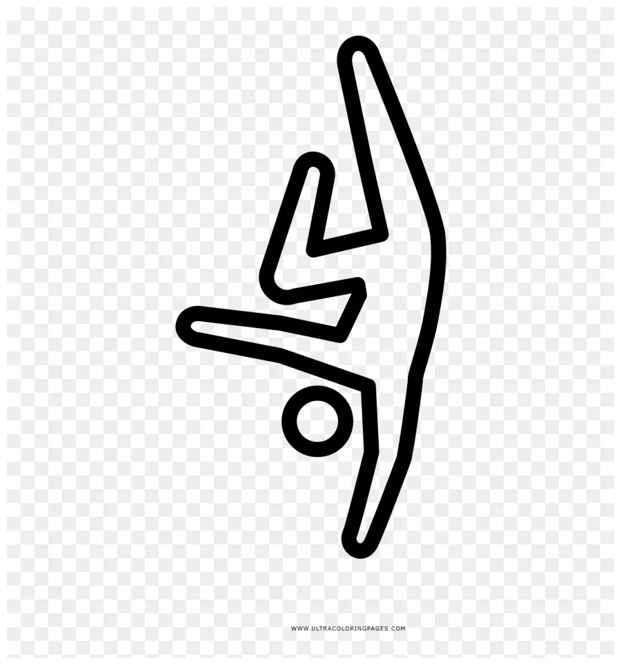 Breakdance coloring page clipart #2855059 pinclipart